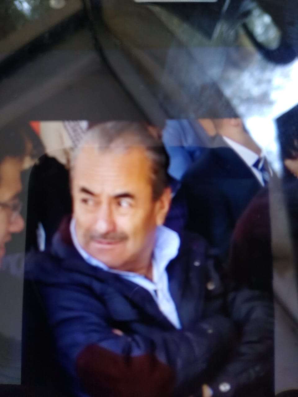 El tesorero Ismael Gómez Castillo 