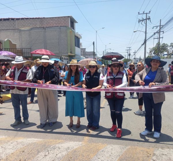 ENTREGA BLANCA OSORIO EN ACOLMAN, REENCARPETAMIENTO DE VIALIDADES EN REAL DEL VALLE